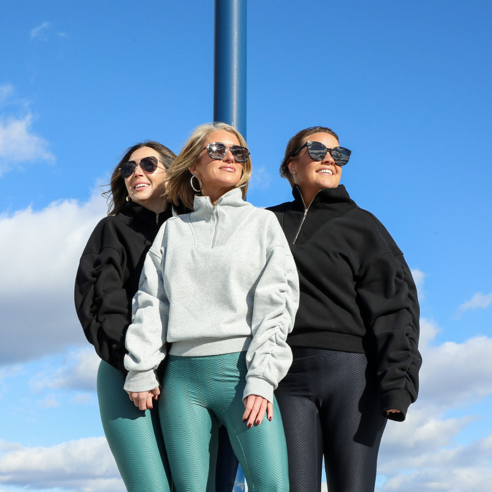 
                  
                    Scrunch Sleeve Sweatshirt
                  
                