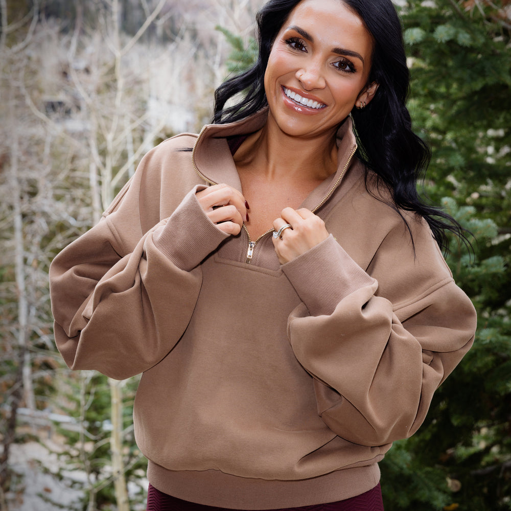 Scrunch Sleeve Sweatshirt 2.0