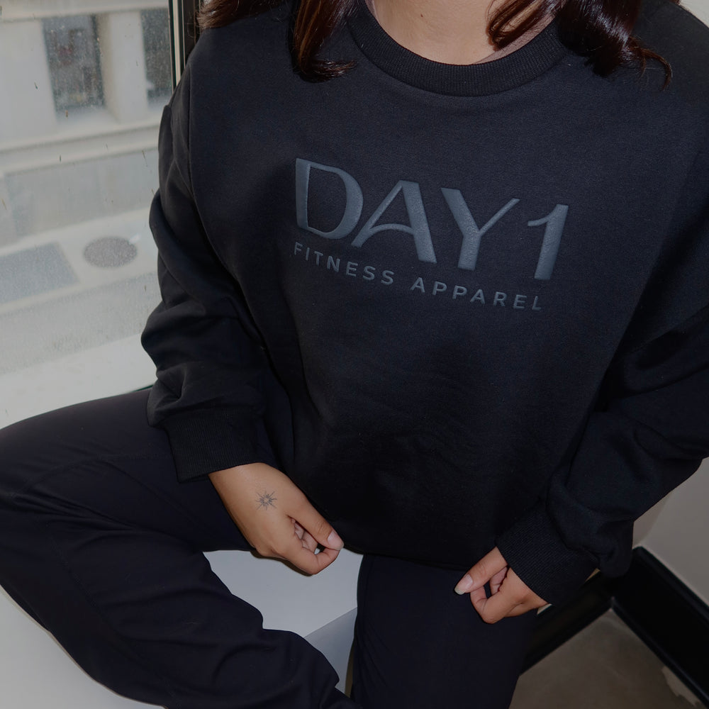 
                  
                    Monochrome Day 1 Crewneck Sweatshirt
                  
                