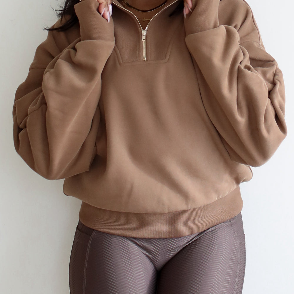 Scrunch Sleeve Sweatshirt 2.0