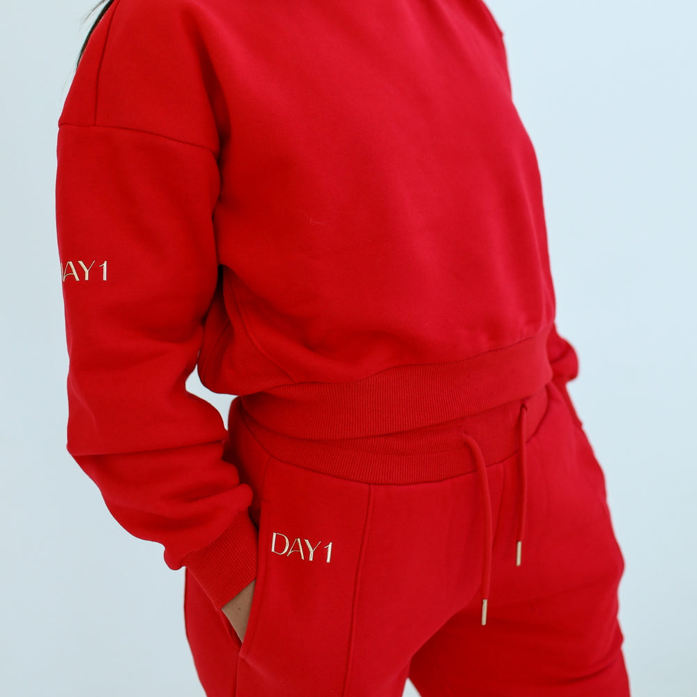 Plush Drawstring Sweatpants