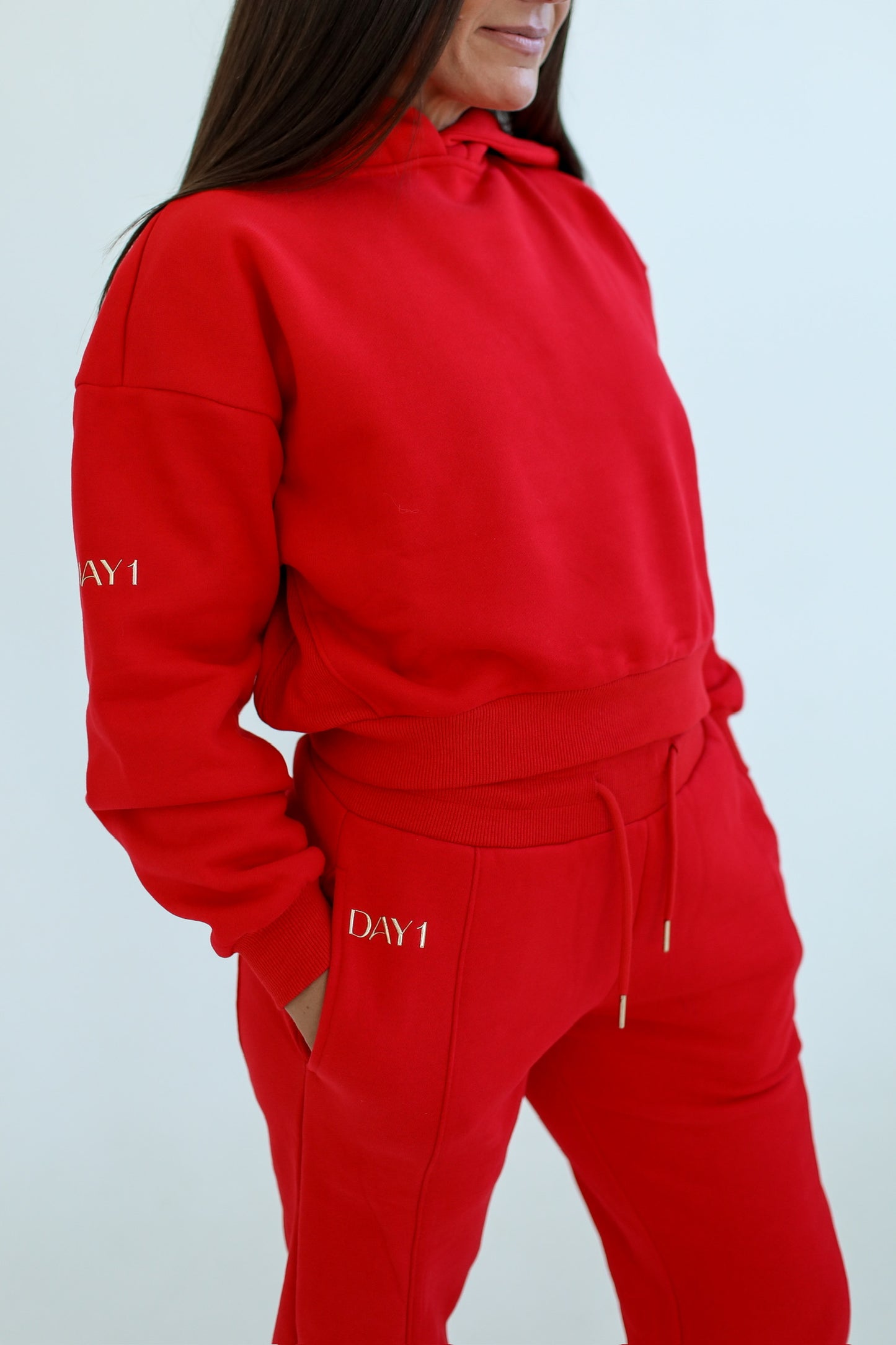 Plush Drawstring Sweatpants