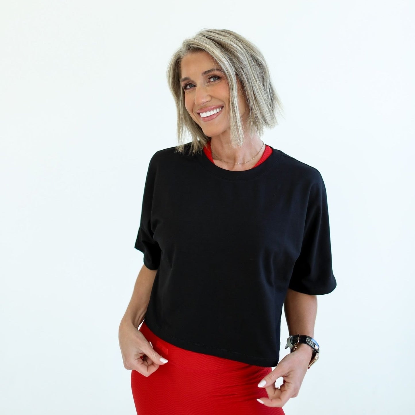 FINAL SALE - Oversized Crop Tee